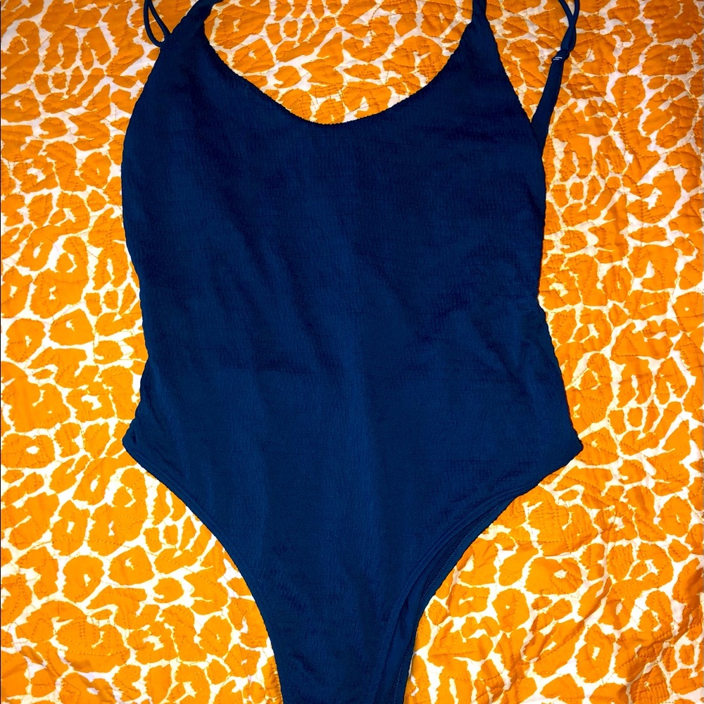 Aerie Navy One Piece: Large